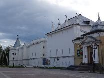 Достопримечательности Вологды. Вологодский кремль. Южная стена