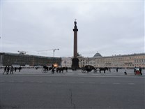 Достопримечательности Санкт-Петербурга. Дворцовая площадь.  