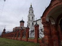 Достопримечательности Волоколамска. Волоколамский кремль. Вид на комплекс с южной стороны