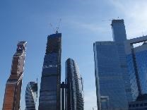 Достопримечательности Москвы. Москва-Сити. В сентябре 2014 года